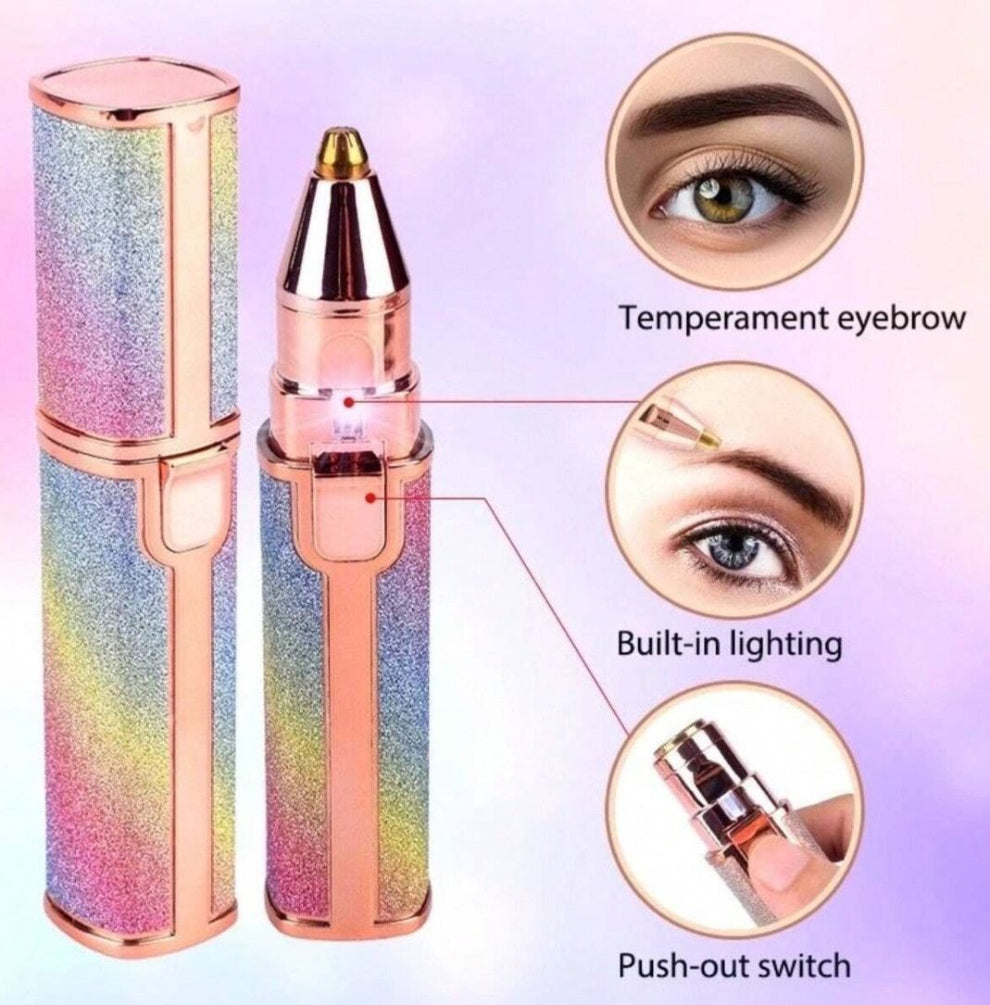 2 in 1 Electric Eyebrow Trimmer